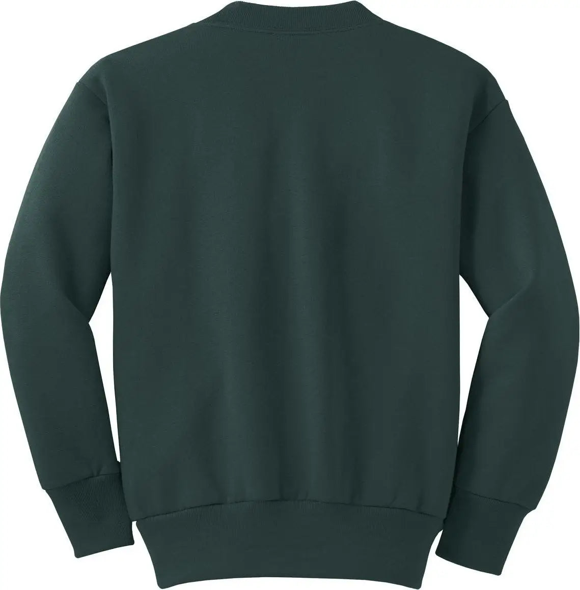 Port & Company Pc90y co Youth Core Fleece Crewneck Sweatshirt - Dark Green