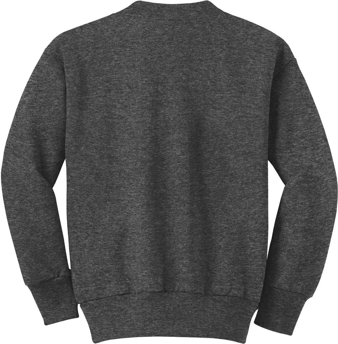 Port & Company Pc90y co Youth Core Fleece Crewneck Sweatshirt - Dark Heather Gray