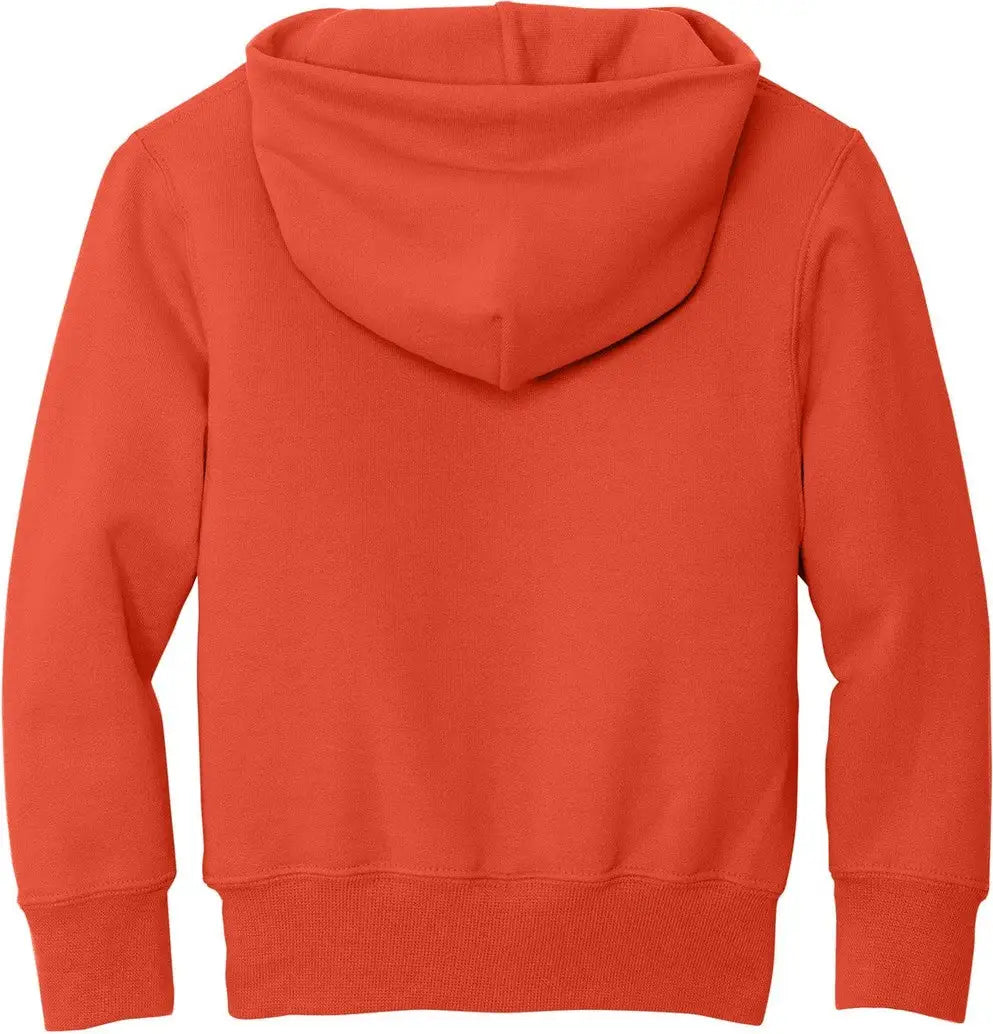 Port & Company Pc90yh co Youth Core Fleece Pullover Hooded Sweatshirt - Orange - Xs