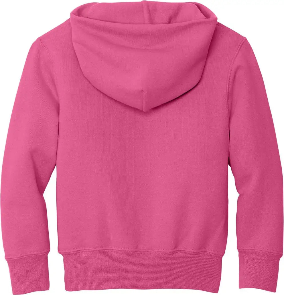 Port & Company Pc90yh co Youth Core Fleece Pullover Hooded Sweatshirt - Sangria