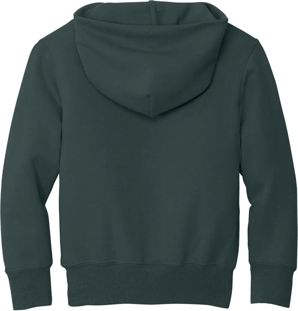 Port & Company Pc90yh co Youth Core Fleece Pullover Hooded Sweatshirt - Dark Green
