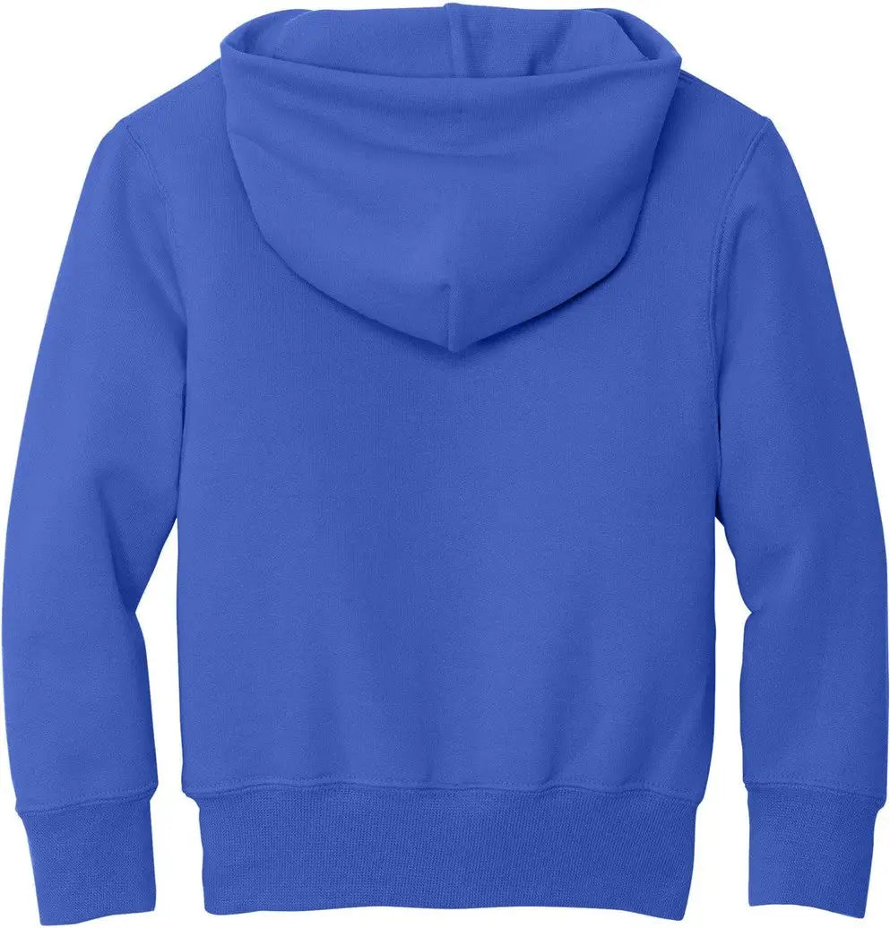 Port & Company Pc90yh co Youth Core Fleece Pullover Hooded Sweatshirt - True Royal - Xs