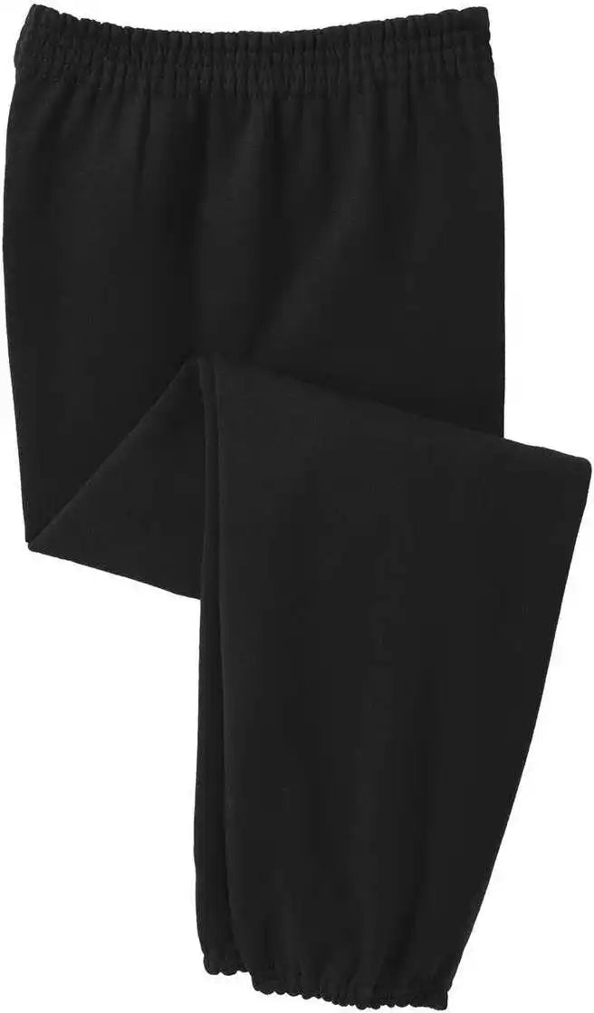 Port &amp; Company Pc90yp Youth Core Fleece Sweatpant Jet Black