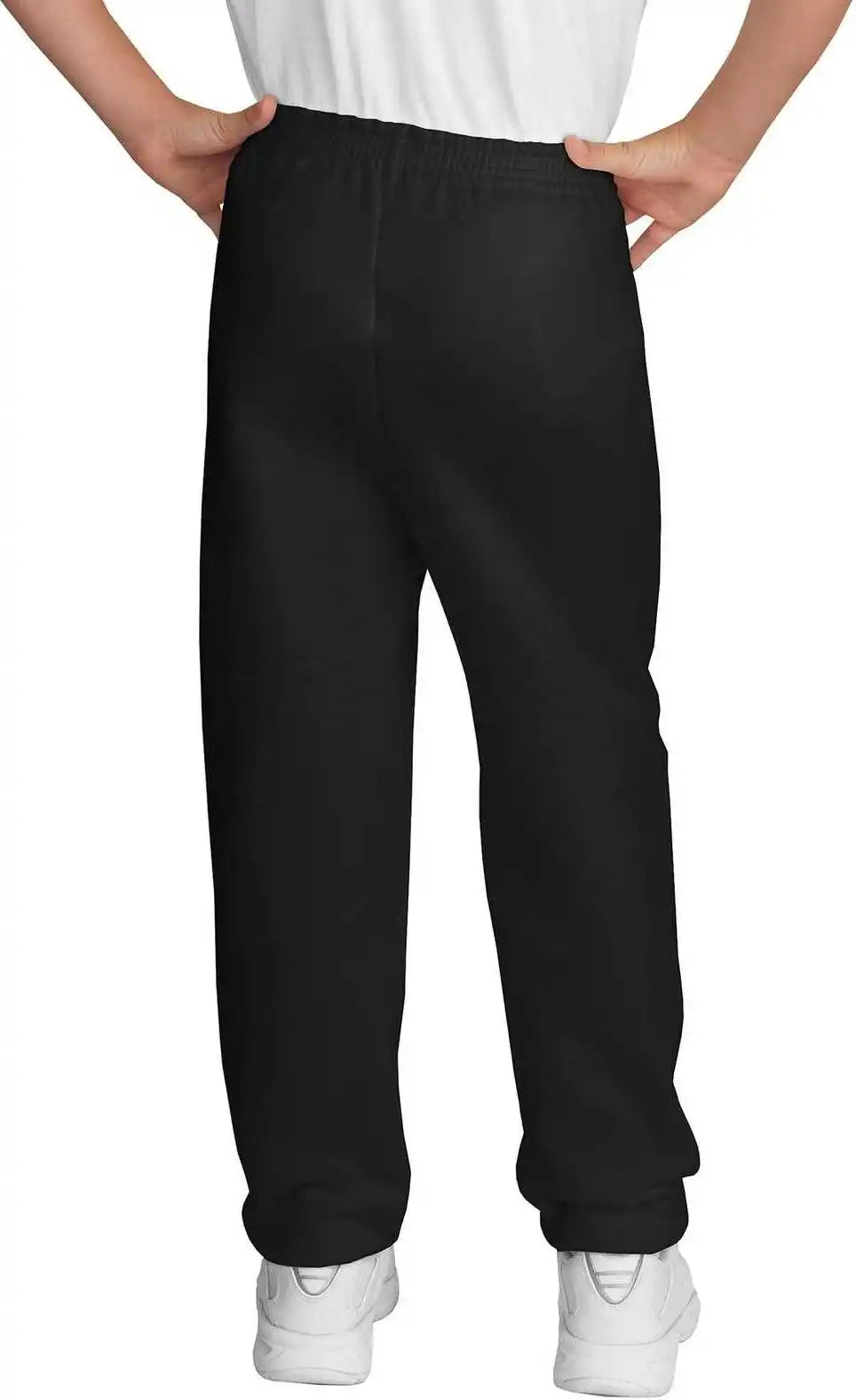 Port &amp; Company Pc90yp Youth Core Fleece Sweatpant Jet Black