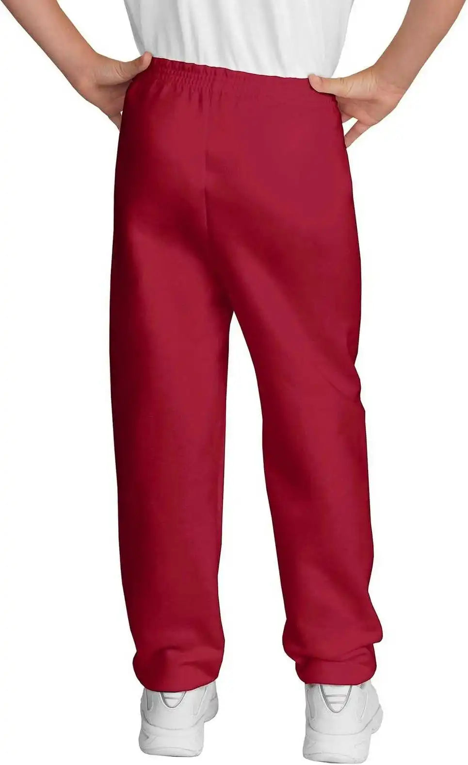 Port &amp; Company Pc90yp Youth Core Fleece Sweatpant Red