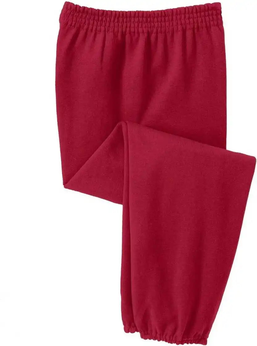 Port &amp; Company Pc90yp Youth Core Fleece Sweatpant Red