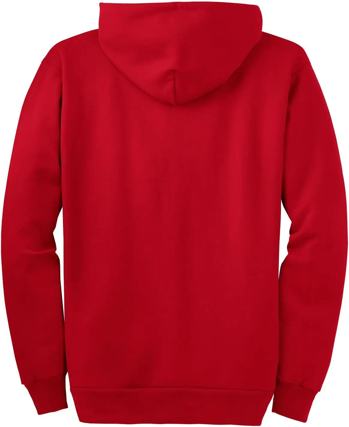 Port & Company Pc90zh co Essential Fleece Full-zip Hooded Sweatshirt - Red