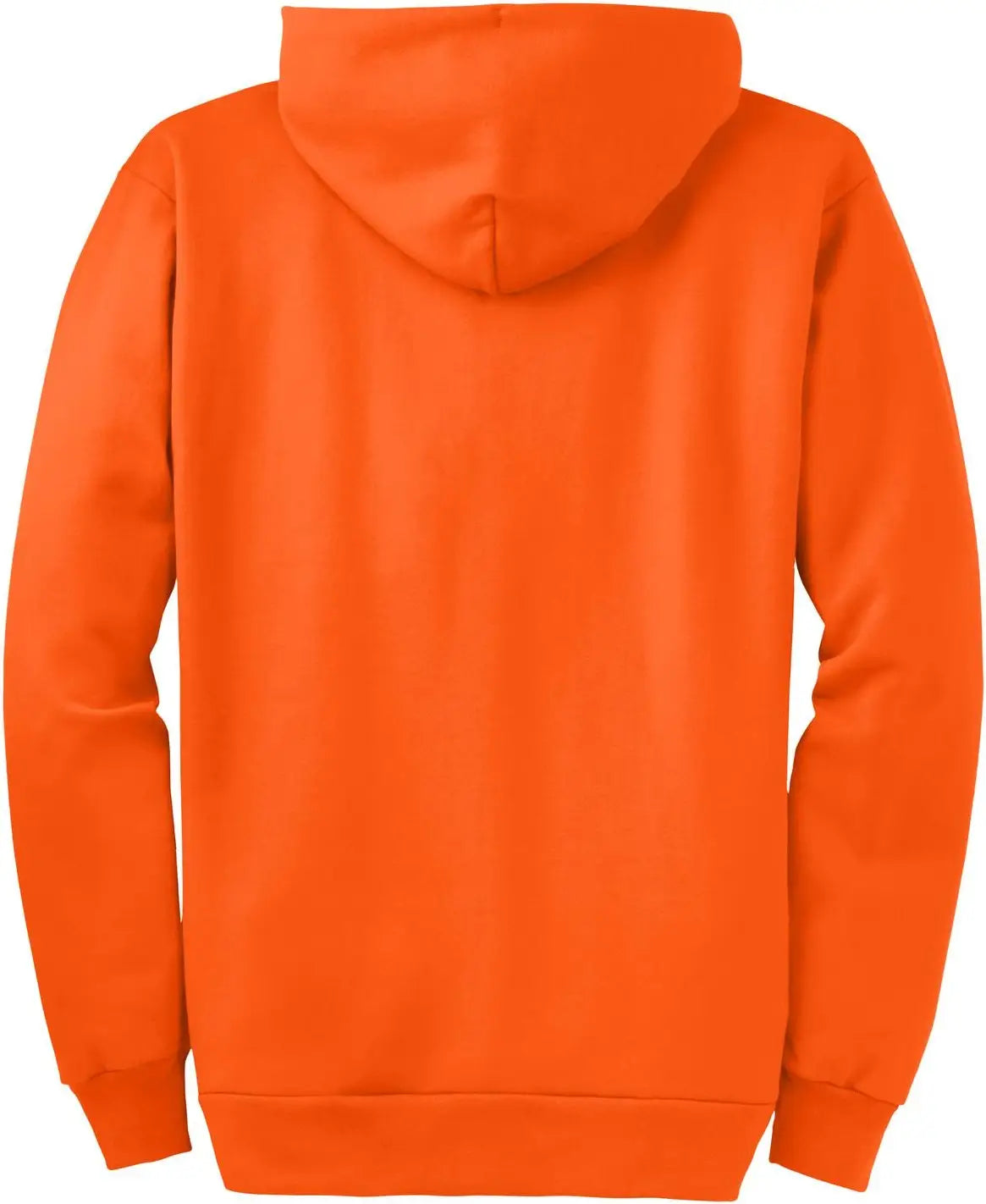 Port & Company Pc90zht co Tall Essential Fleece Full-zip Hooded Sweatshirt - Safety Orange