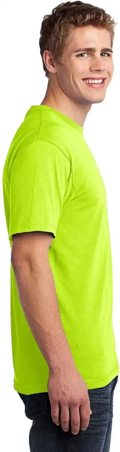 Port &amp; Company Usa100 All-american Tee - Safety Green