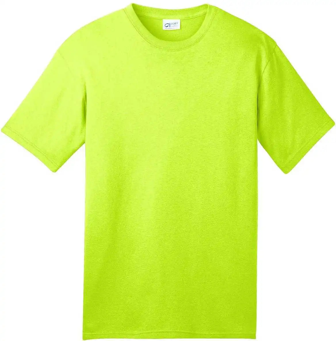 Port &amp; Company Usa100 All-american Tee - Safety Green