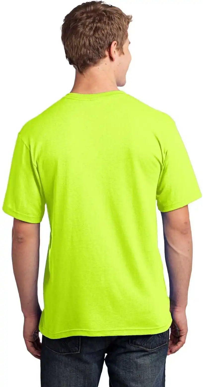 Port &amp; Company Usa100 All-american Tee - Safety Green