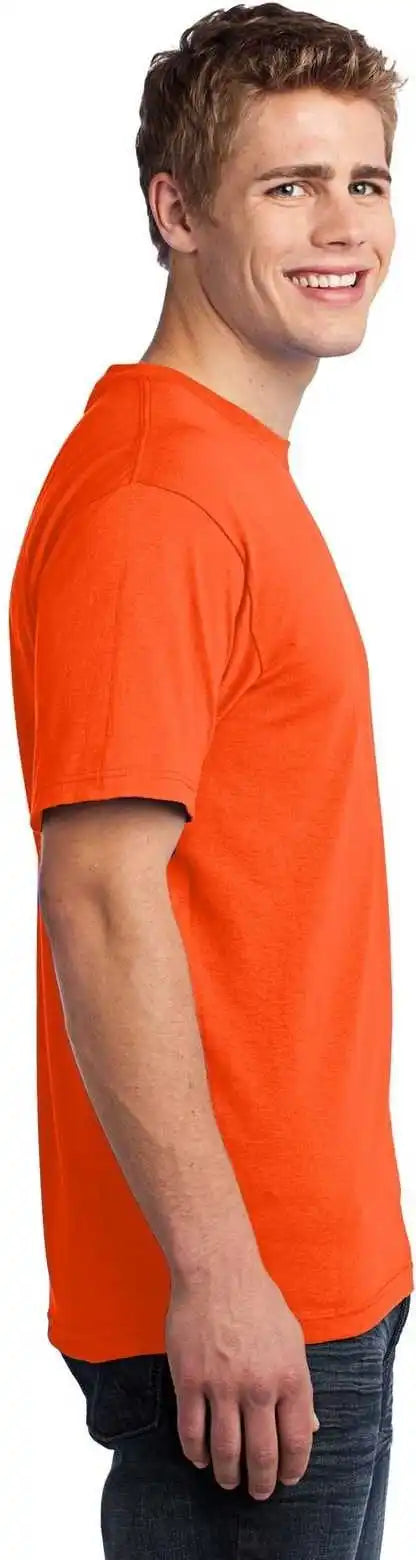 Port &amp; Company Usa100 All-american Tee - Safety Orange