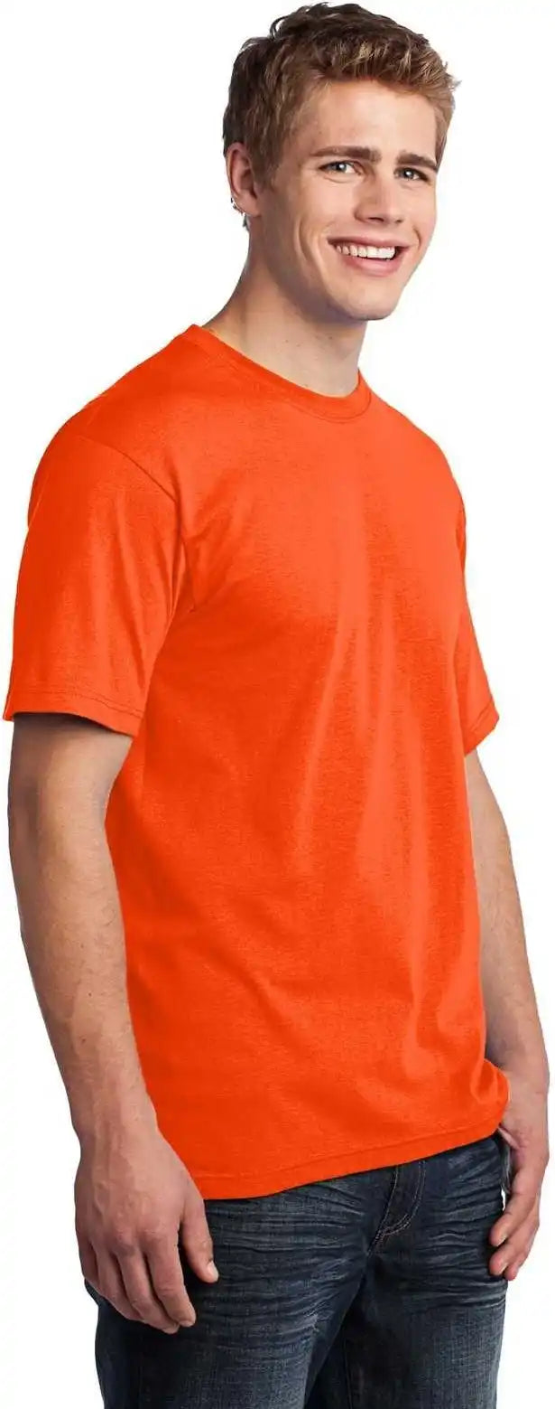 Port &amp; Company Usa100 All-american Tee - Safety Orange
