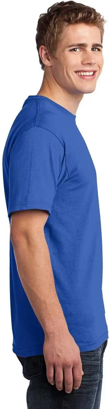 Port &amp; Company Usa100p All-american Pocket Tee - Royal