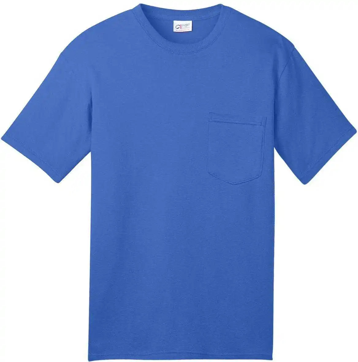 Port &amp; Company Usa100p All-american Pocket Tee - Royal