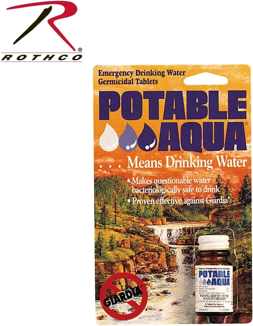 Potable Aqua Water Purification Tablets