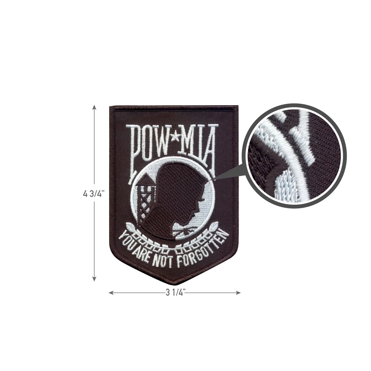 Pow-mia Patch
