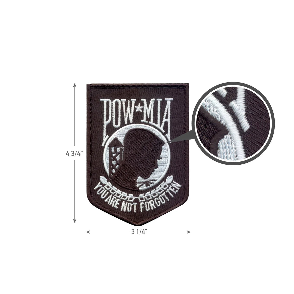 Pow-mia Patch