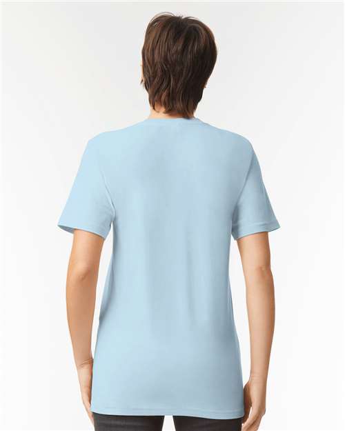 Powder Blue Fine Jersey Tee - 2001
