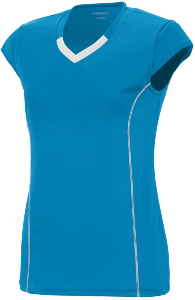 POWER BLUE/WHITE GIRLS BLASH JERSEY