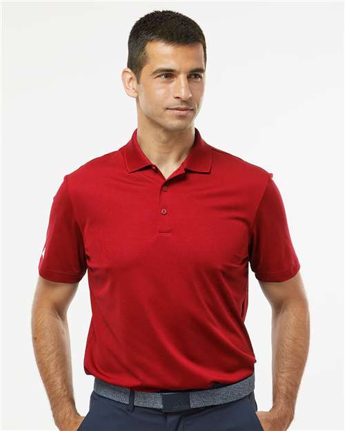Power Red Basic Sport Polo - A430 plain