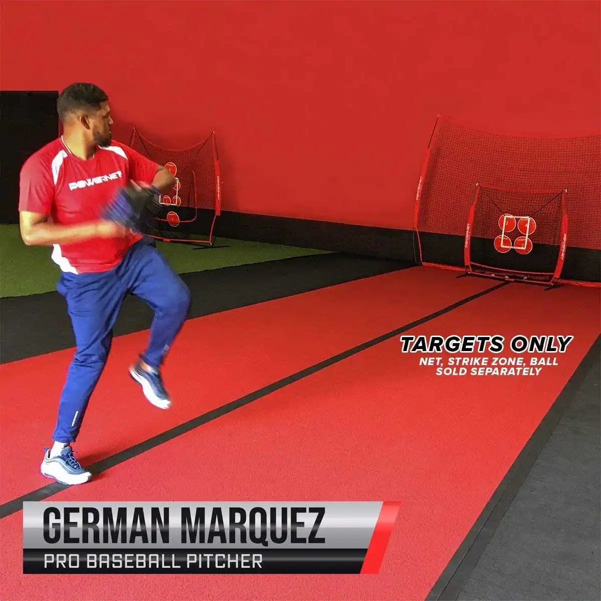 Powerner Pitch Perfect Training Targets - Red