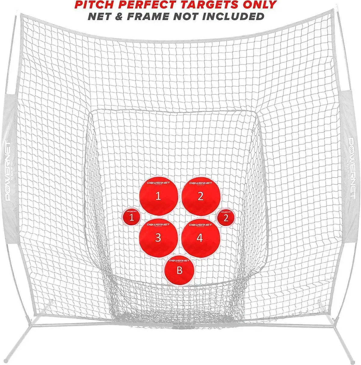 Powerner Pitch Perfect Training Targets - Red