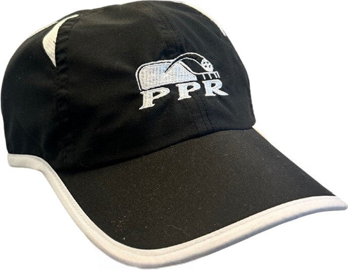 Ppr Logo Lightweight Performance Cap - Black White - one Size Fits Most