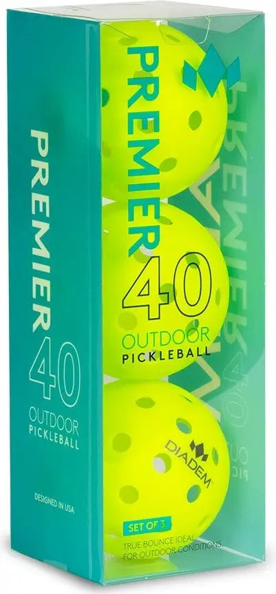 Premier 40 Outdoor Pickleballs - 3