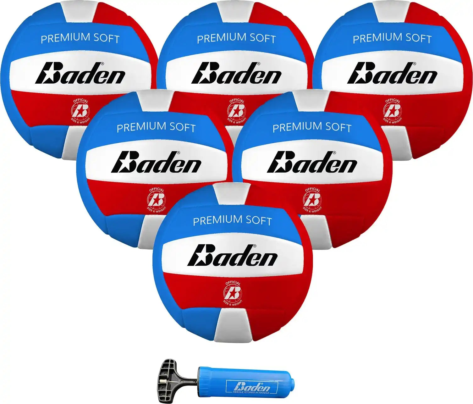 Premium Soft Volleyball 6 Pack