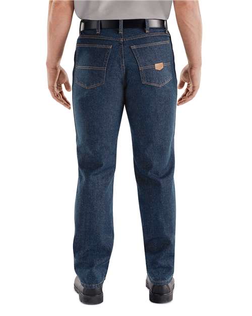 Prewashed Indigo - 36I Classic Work Jeans - PD54