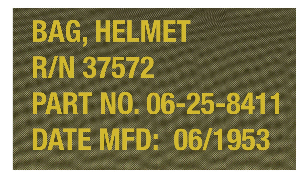 Printed Flyers Helmet Bag