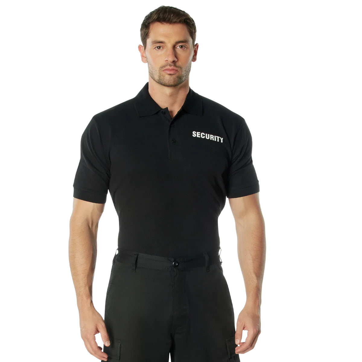 Printed Security Polo Shirt - s