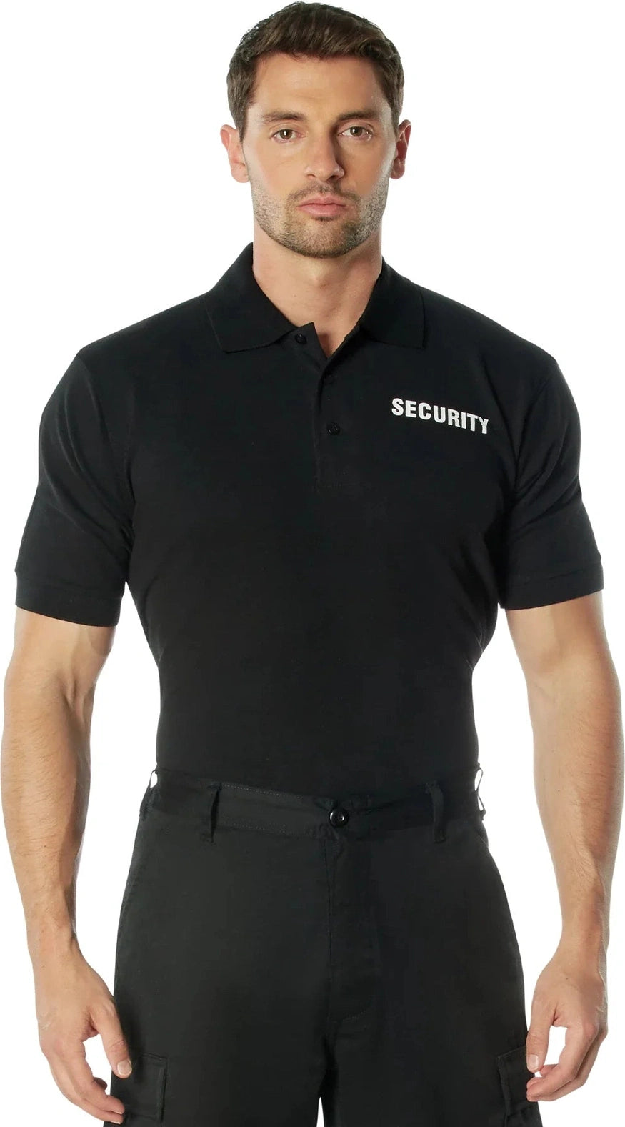 Printed Security Polo Shirt - s