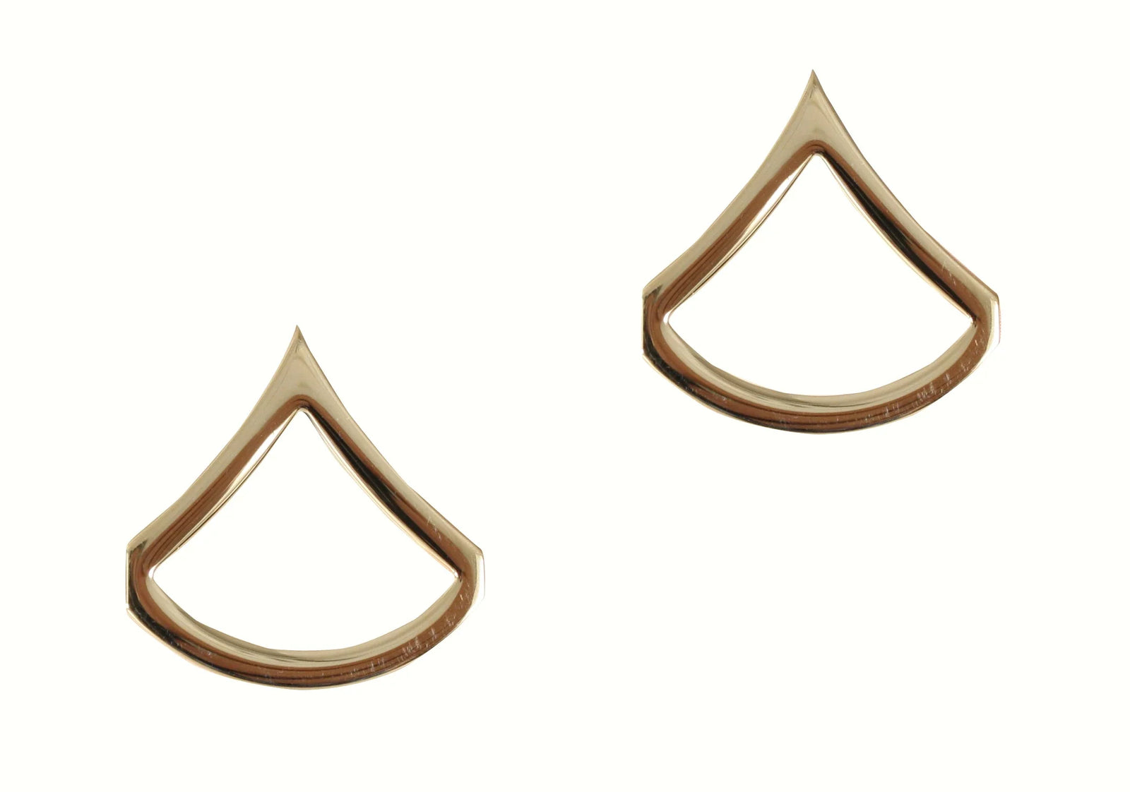 Private First Class Polished Insignia - Subdued