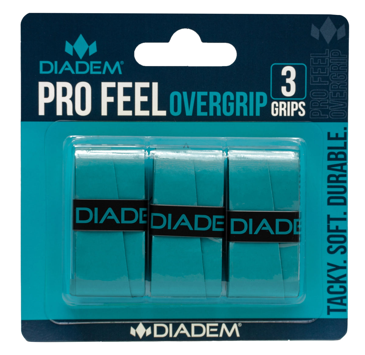 Pro Feel Overgrip - 3 Pack / Teal