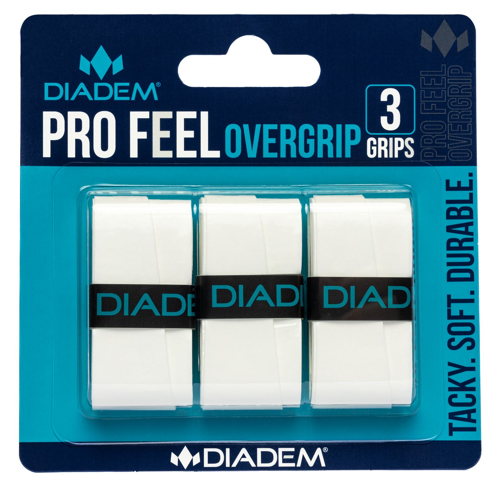 Pro Feel Overgrip - 3 Pack / White