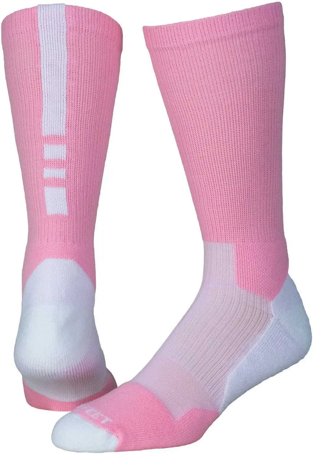 Pro Feet 238 Performance Shooter 2.0 Crew Socks - Pink White