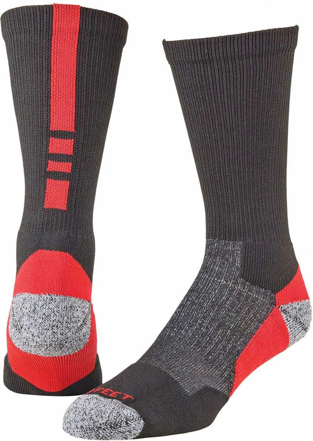 Pro Feet 238 Performance Shooter 2.0 Socks - Black Red