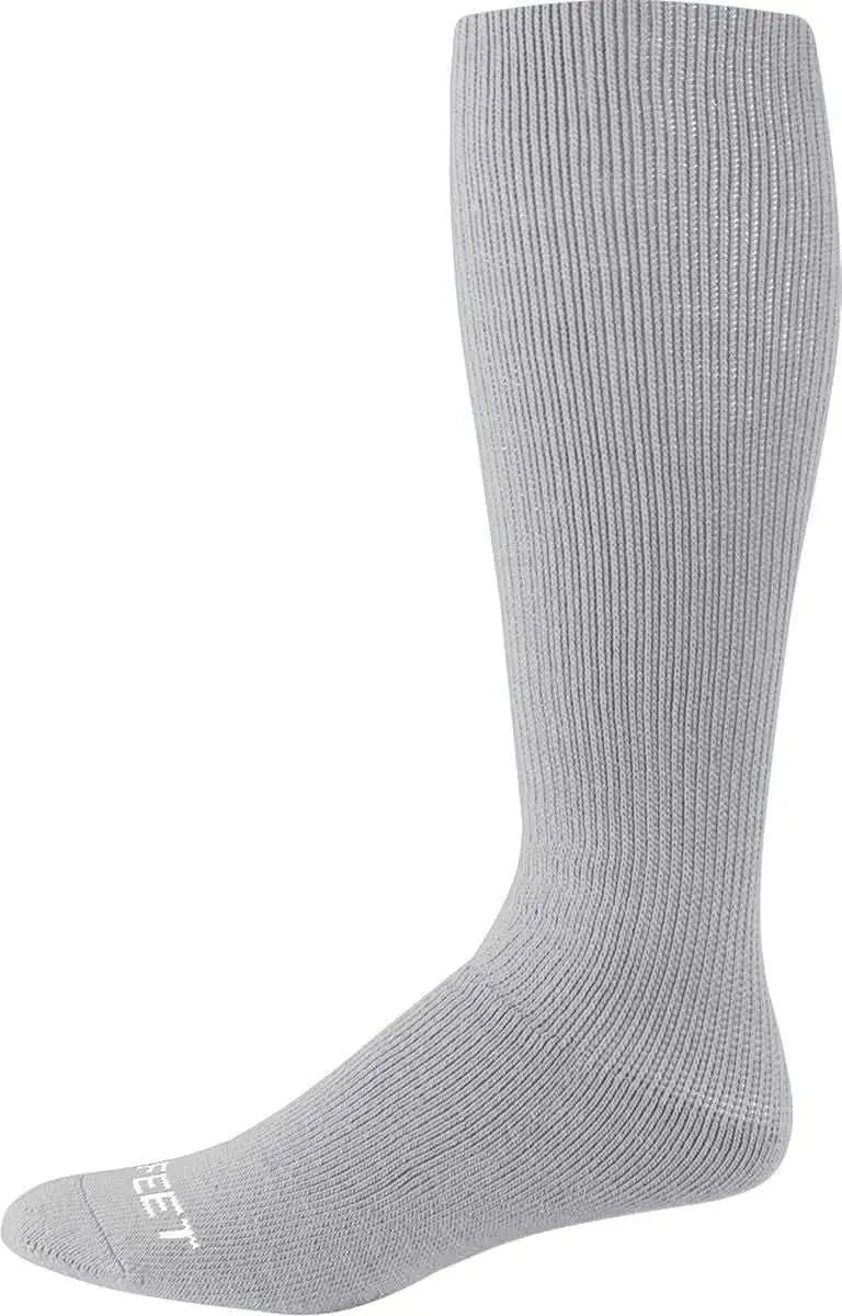 Pro Feet 273 Knee High Multi-sport Cushioned Tube Socks - Silver