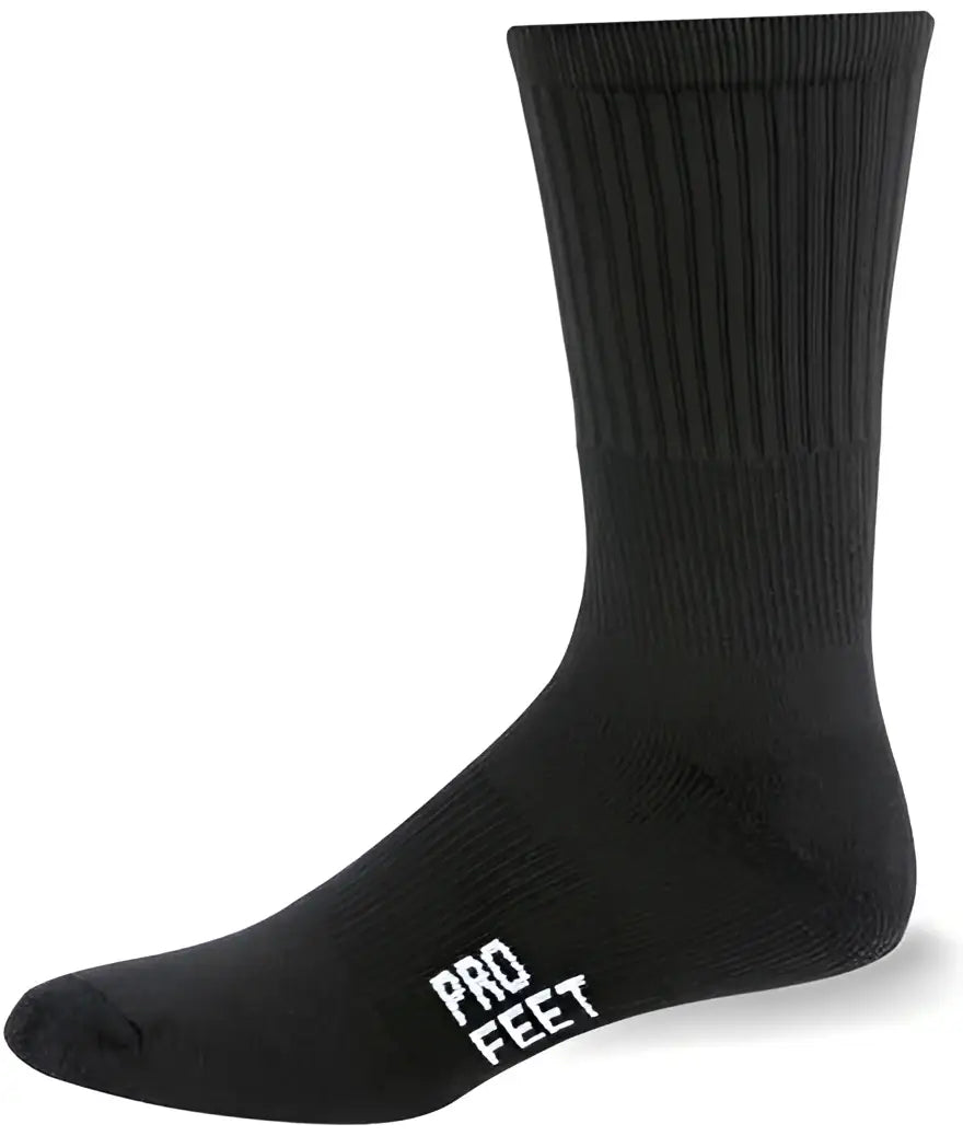 Pro Feet 285/3 Crew (3 Pair Pkg) Socks - Black
