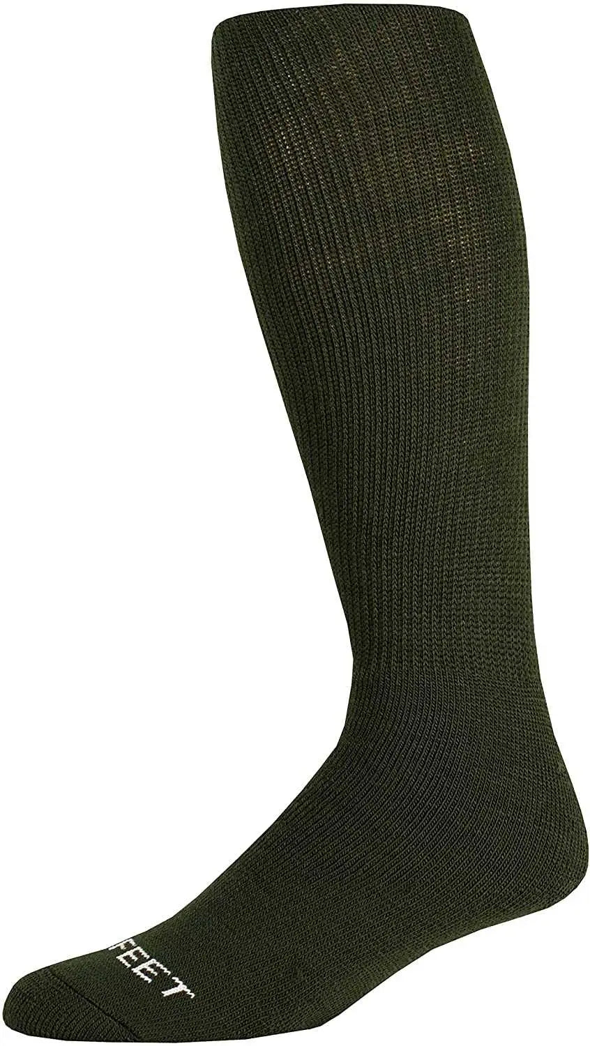 Pro Feet 294 Active Knee High Socks - Dark Green