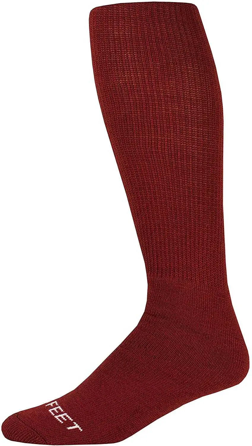 Pro Feet 294 Active Knee High Socks - Maroon
