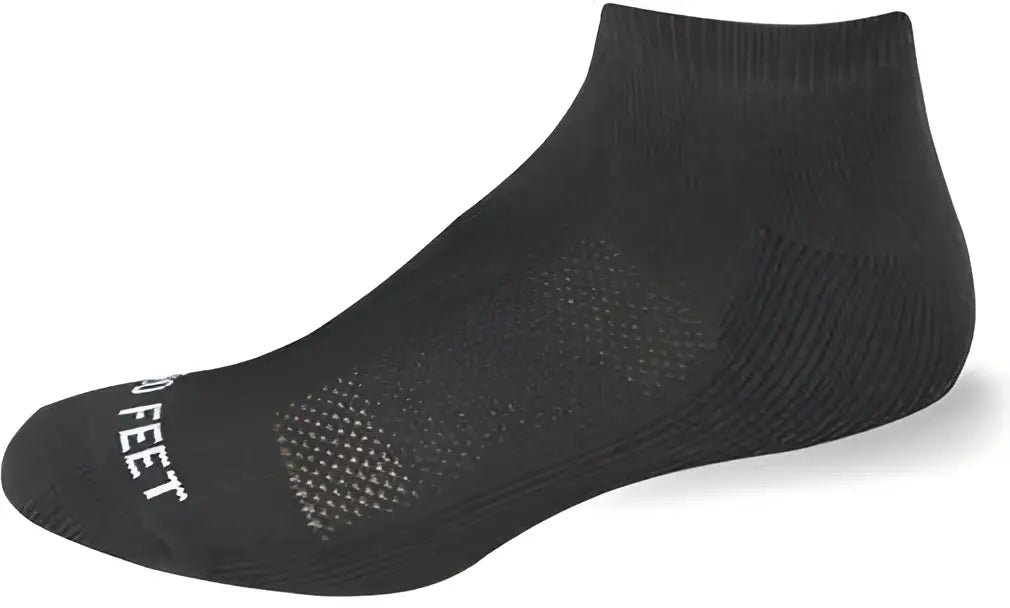 Pro Feet 5283/6 Performance Physical Low Cut (6 Pair Pkg) Socks - Black
