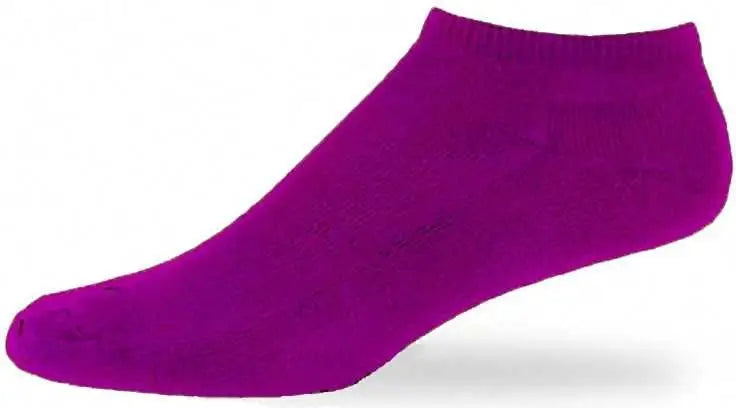 Pro Feet 815 Microfiber Low Cut Socks - Fuchsia
