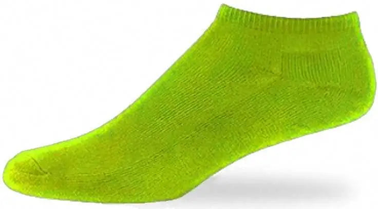 Pro Feet 815 Microfiber Low Cut Socks - Neon Green