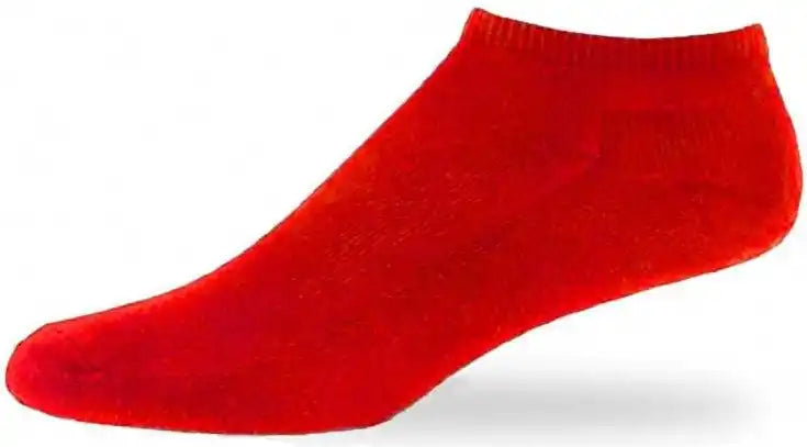 Pro Feet 815 Microfiber Low Cut Socks - Scarlet - Red / Intermediate