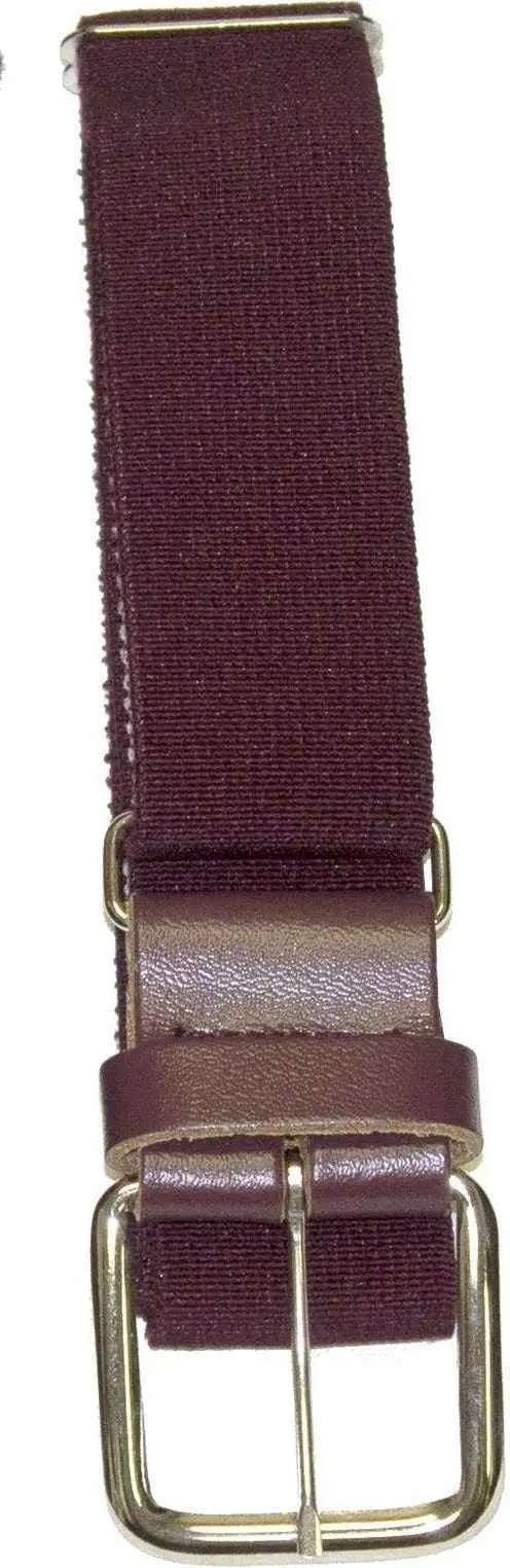 Pro Feet Adjustable Elastic Baseball Belts - Maroon