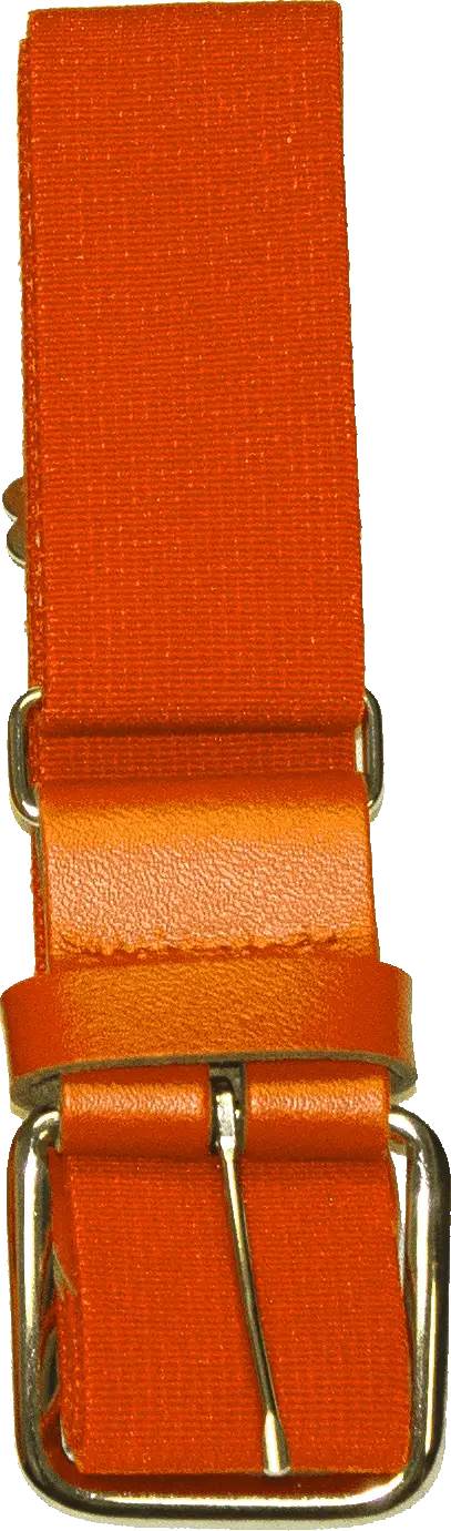 Pro Feet Adjustable Elastic Baseball Belts - Orange