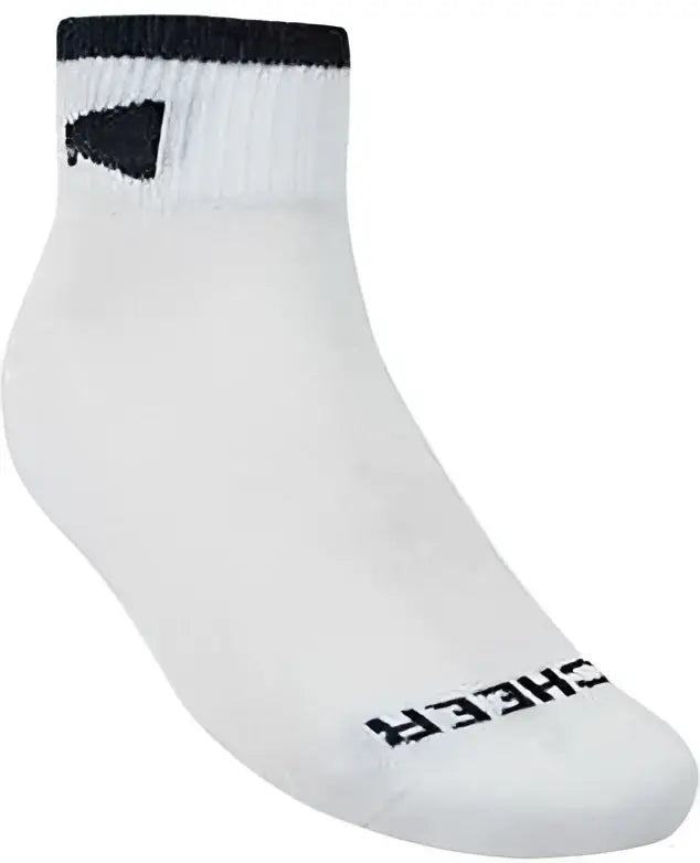 Pro Feet Esteen 742 2 in 1 Flip Top Socks - Black